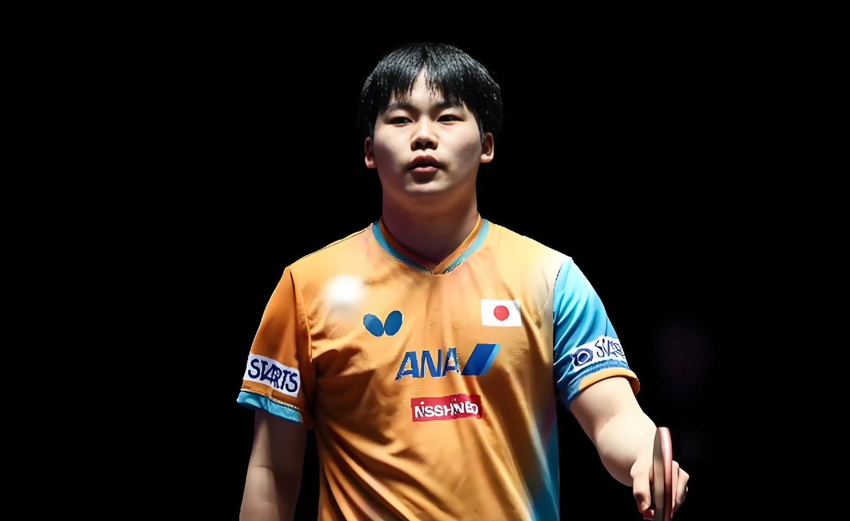 乒乓球比赛中，日本选手夺冠